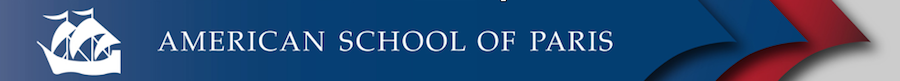 American School of Paris Logo Wear Custom Shirts & Apparel